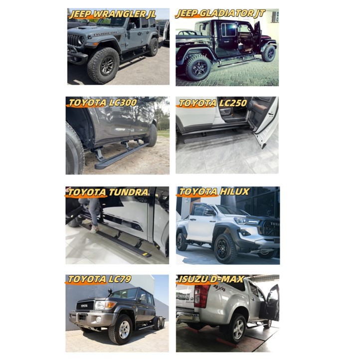 Nissan Navara Electric Side Steps high quality